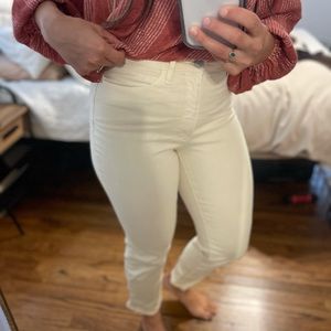 Athleta High Waist Straight Leg Crop Jeans Size 0